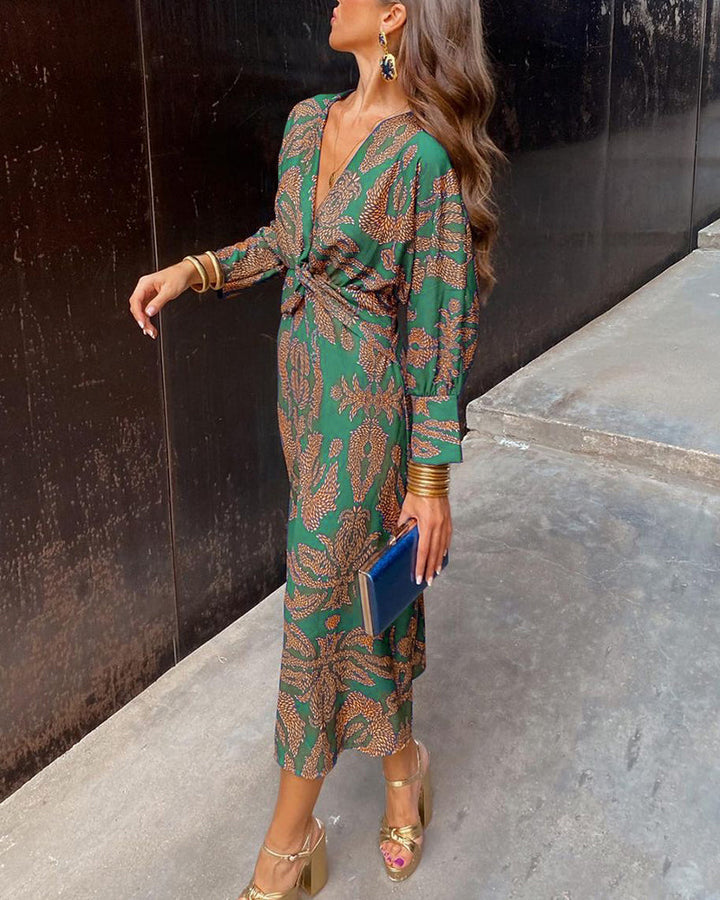 Refined Midi Dress