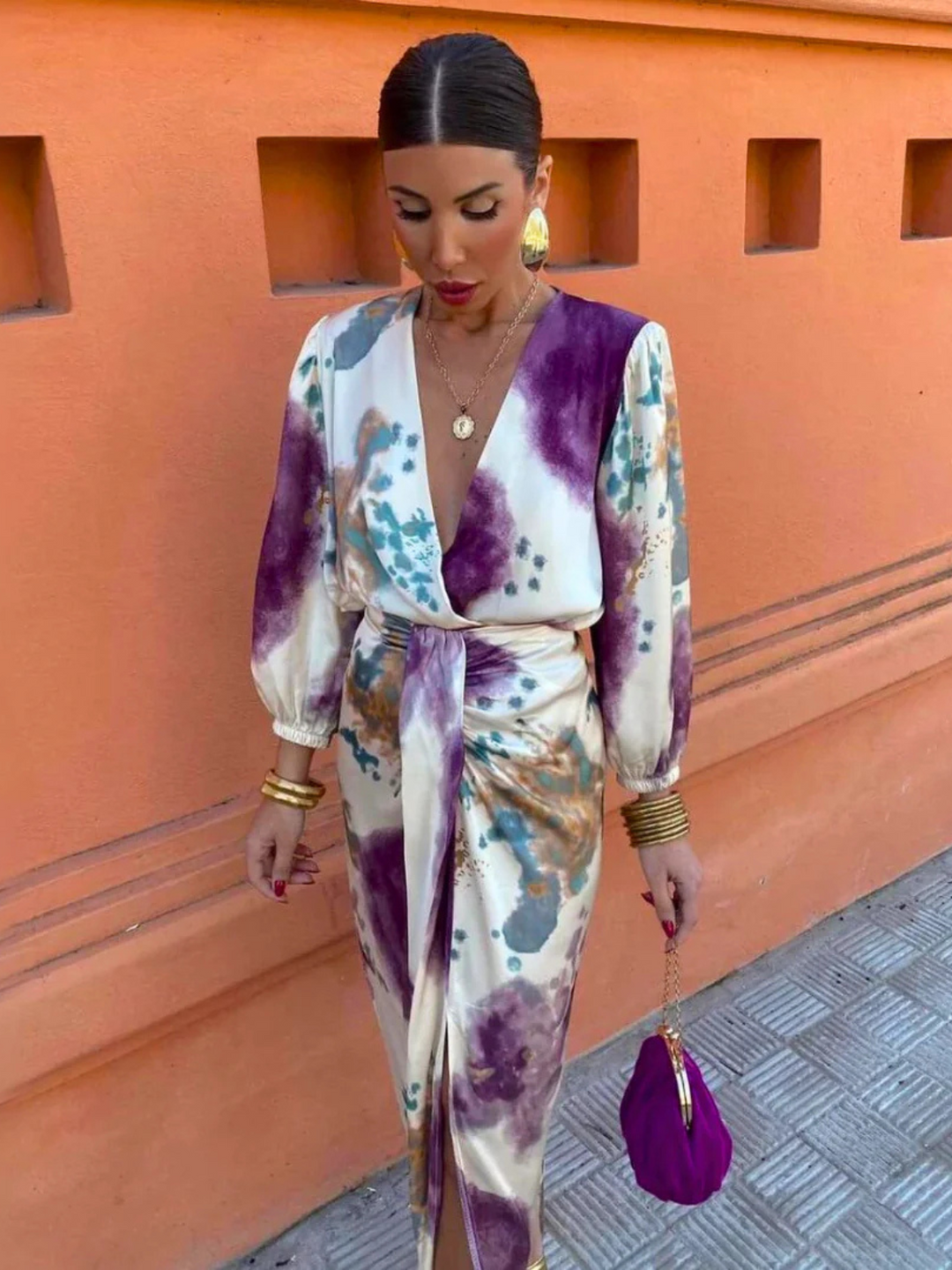 Two-Piece Midi Dress