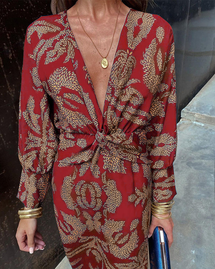 Refined Midi Dress