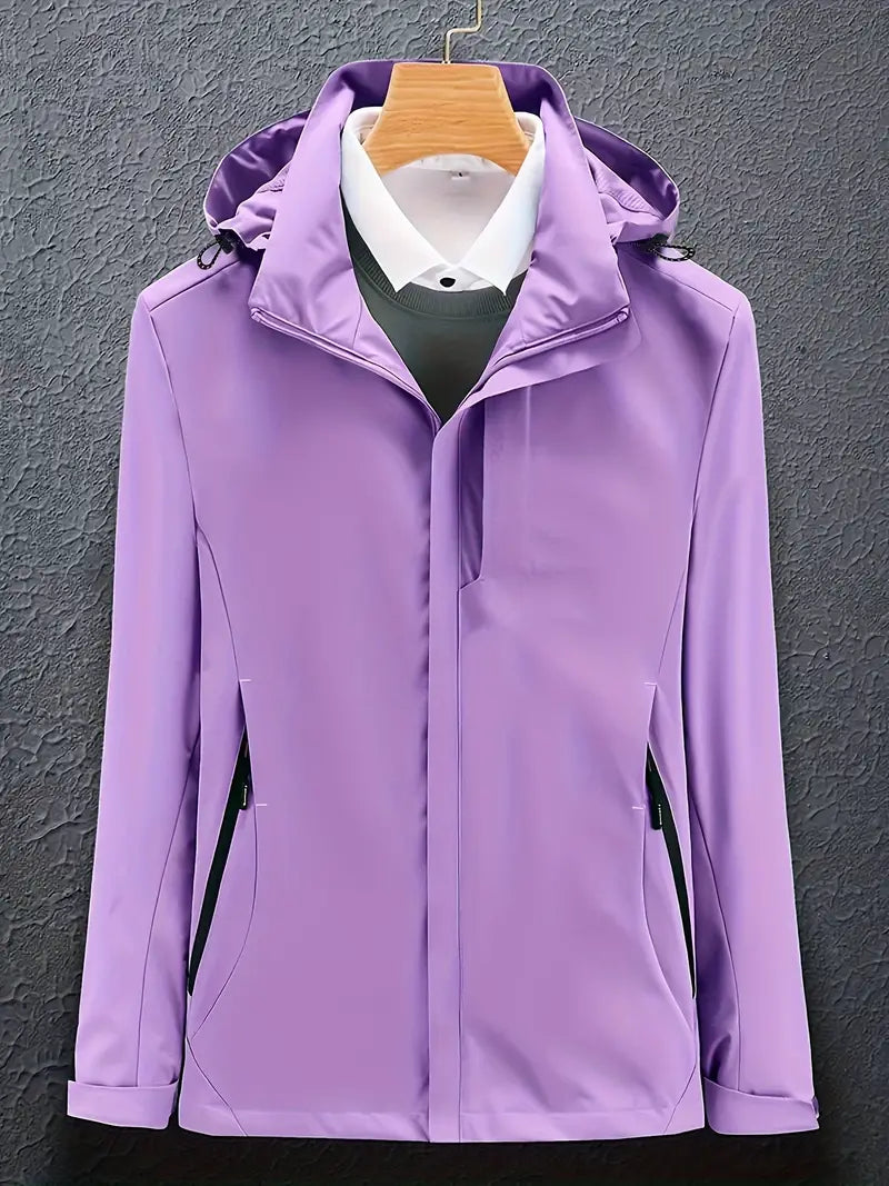 Women’s Winter Zip Closure Hooded Jacket