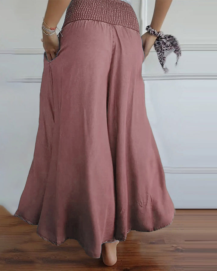 Comfy Wide-Leg Trousers