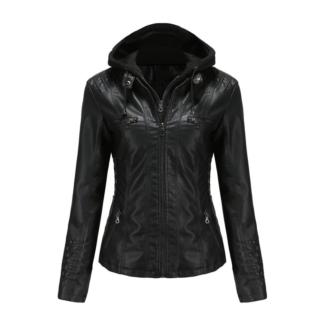 Women’s Trendy Hooded Zip-up Jacket