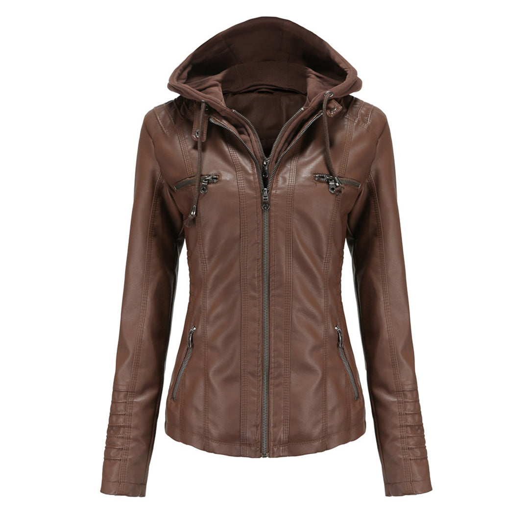 Women’s Trendy Hooded Zip-up Jacket