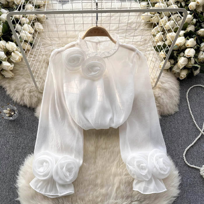 Women’s Elegant Spring Belly Cover Blouse