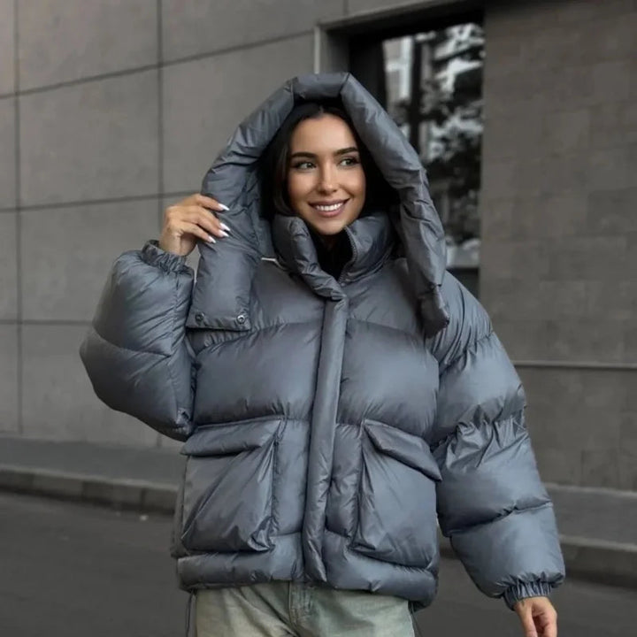 Winter Oversized Puffer Jacket Women