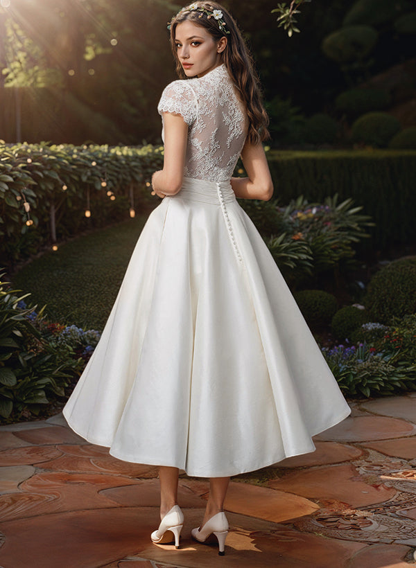 Women’s Fit and Flare Midi Ceremony Dress