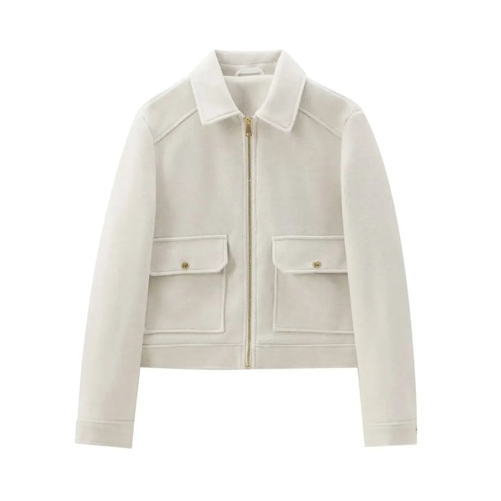 Women’s Casual Zip Front Pocket Jacket