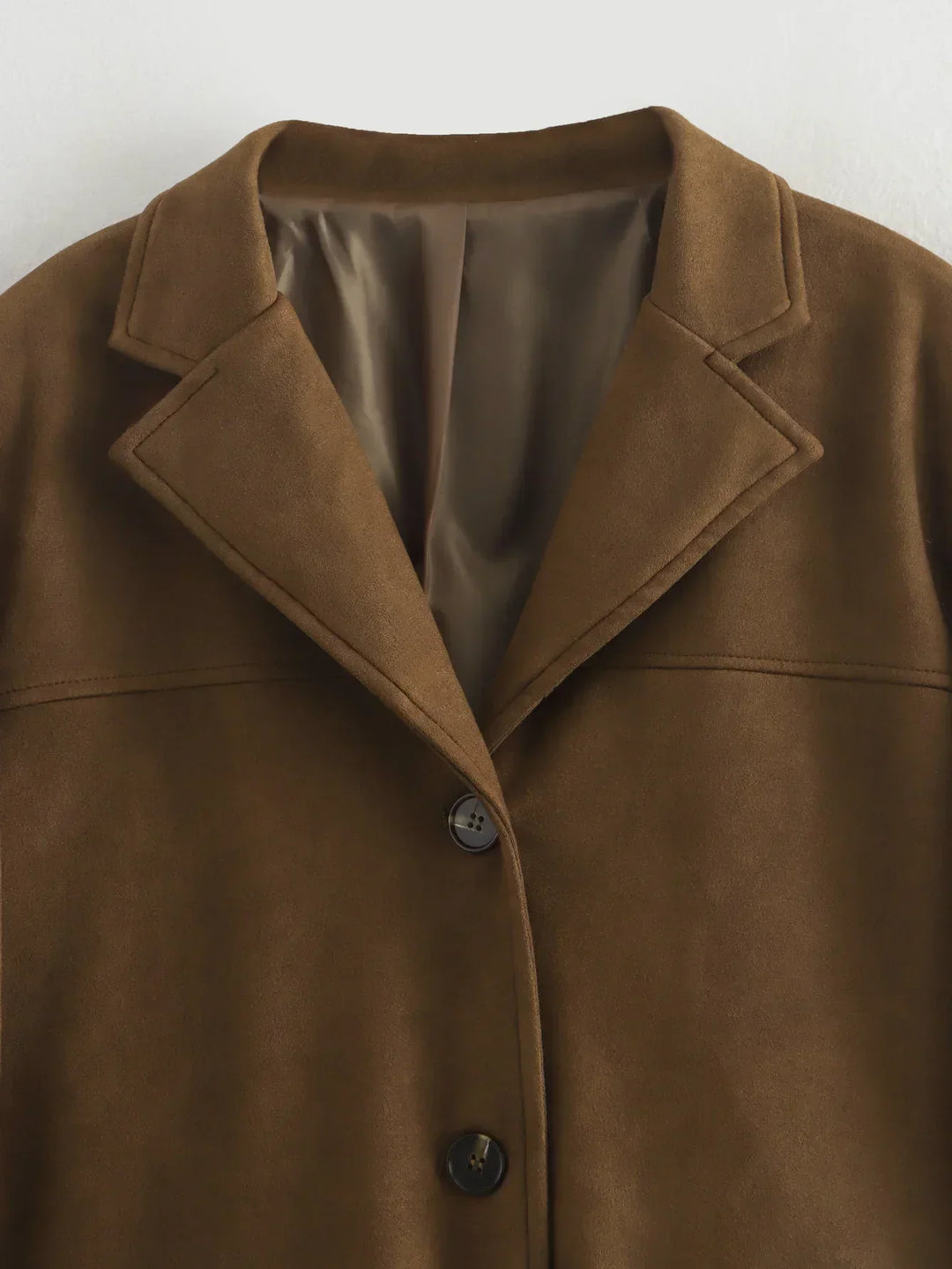 Women's Casual Buttoned Oversized Jacket