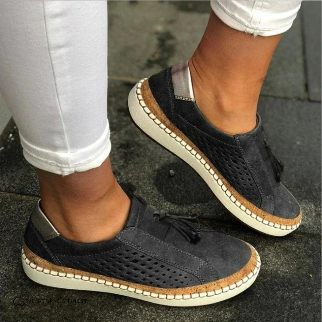 Women’s Spring Casual Slip-On Real Leather Loafers