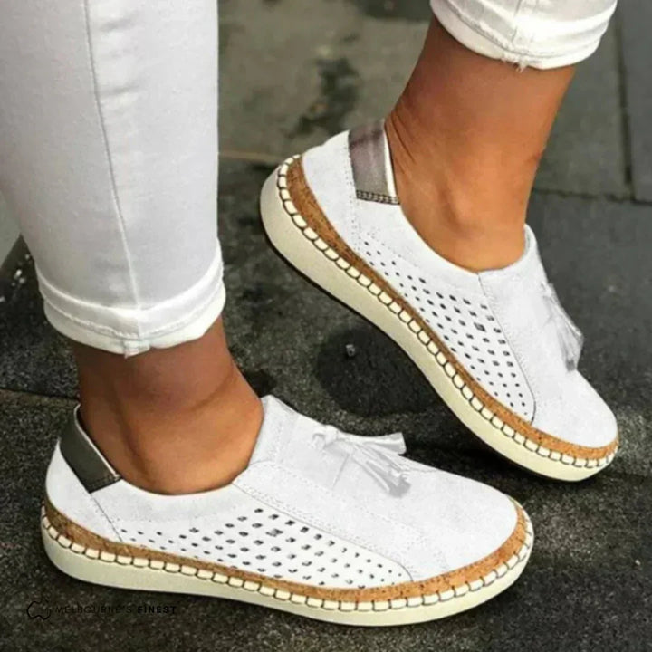 Women’s Spring Casual Slip-On Real Leather Loafers